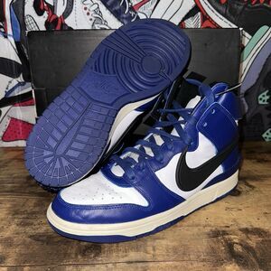 Size 9.5 - AMBUSH x Nike Dunk High Deep Royal CU7544-400 USED OG ALL SHIPS ASAP